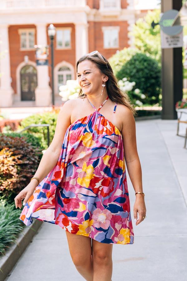 Summer Nights Halter Dress