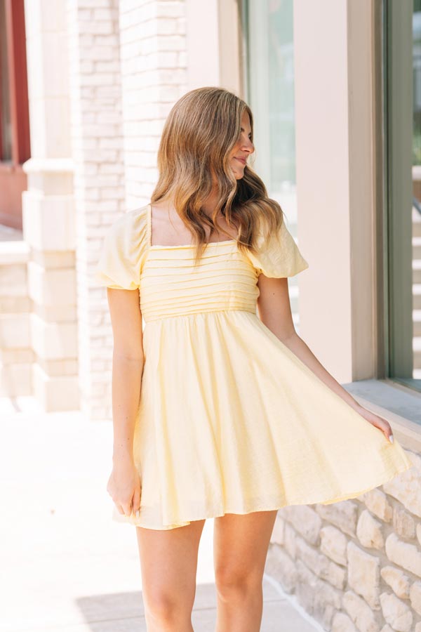 Walking on Sunshine Mini Dress
