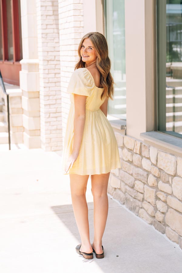 Walking on Sunshine Mini Dress
