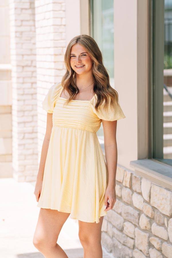 Walking on Sunshine Mini Dress